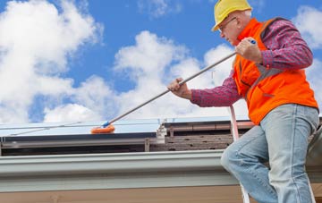 Wern Y Cwrt soft wash roof cleaning